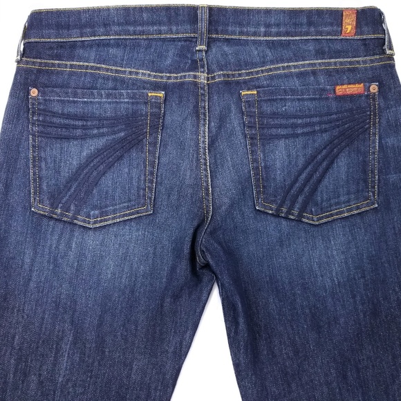 7 For All Mankind Denim - 7FAMK 7 For All Mankind DOJO Jeans Dark Wash 31